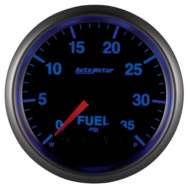 2-1/16" FUEL PRESSURE, 0-35 PSI, ELITE